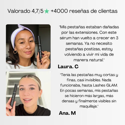 LashGlam | Sérum de crecimiento