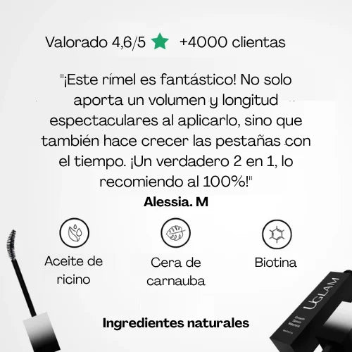 GlamLash | Máscara potenciadora